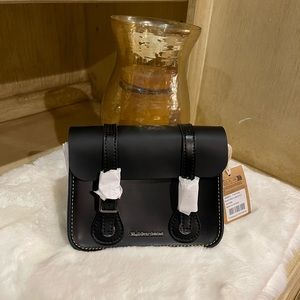 7 INCH LEATHER DR. MARTENS CROSSBODY BAG